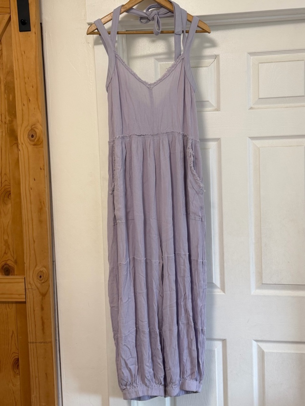 Free People Dancin Till Dawn Jumpsuit Purple Lavender